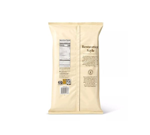Organic White Corn Tortilla Chips - Gambar 2
