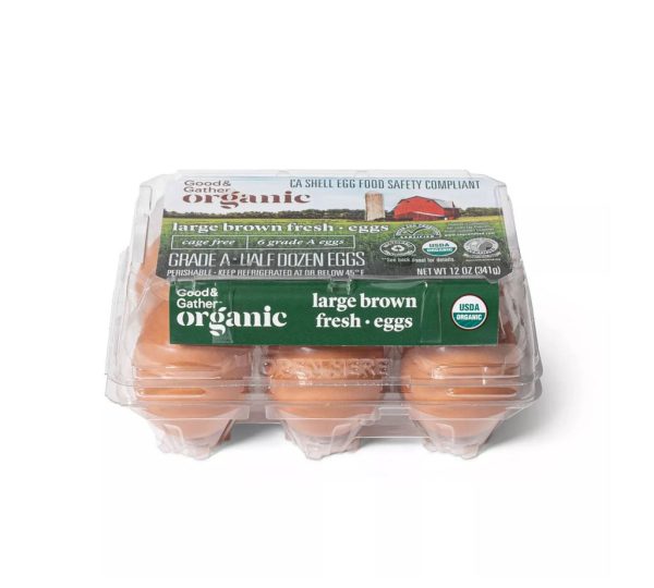 Organic Cage-Free Grade A Large Brown Eggs - Gambar 2