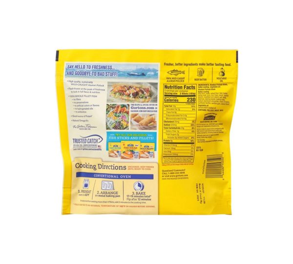 Gorton's Beer Battered Fish Fillets - Gambar 2