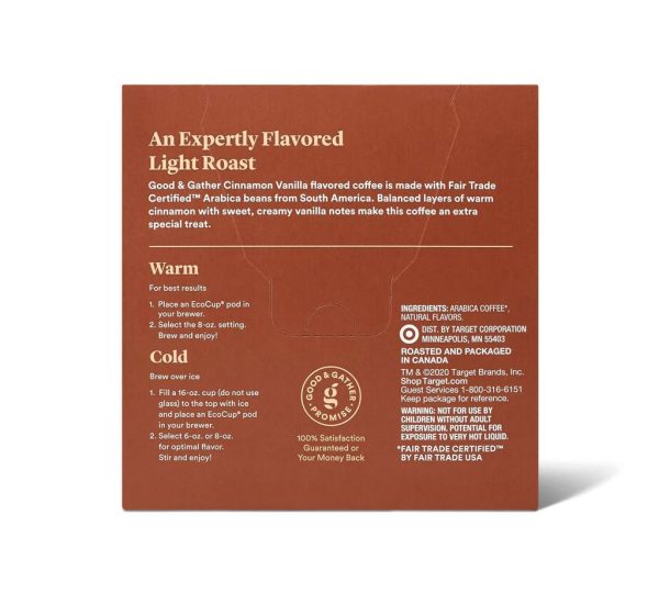 Naturally Flavored Cinnamon Vanilla Light Roast Coffee - Gambar 3