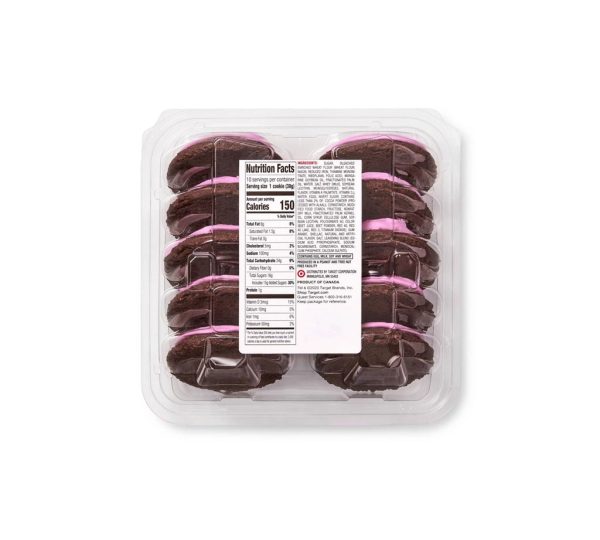 Valentine's Day Pink Frosted Chocolate Cookies - Gambar 3